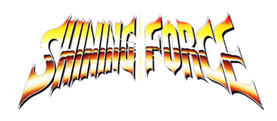 Shining Force logo for Sega Genesis
